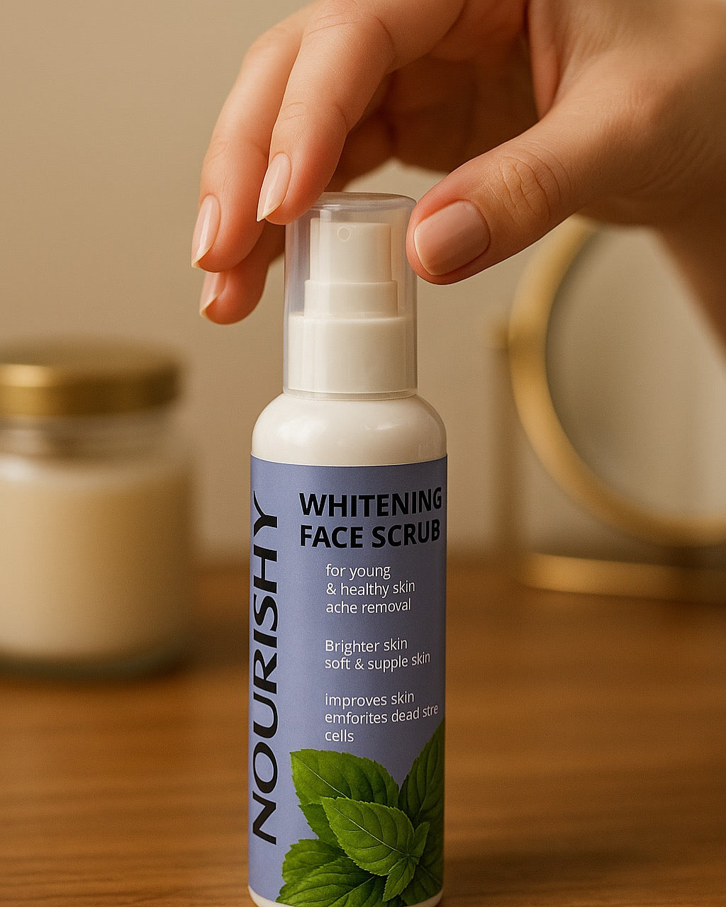 Whitening Face Scrub