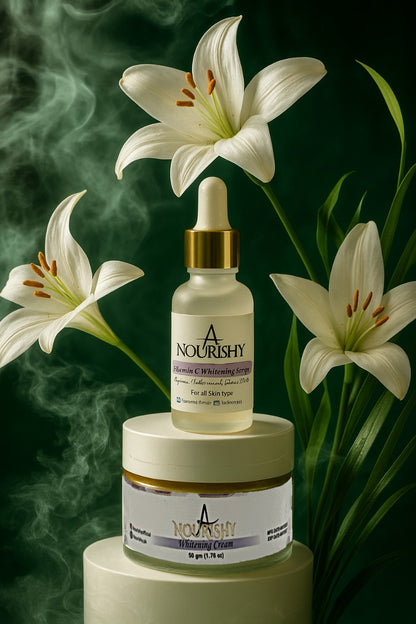 VITAMIN C WHITENING SERUM + WHITENING CREAM
